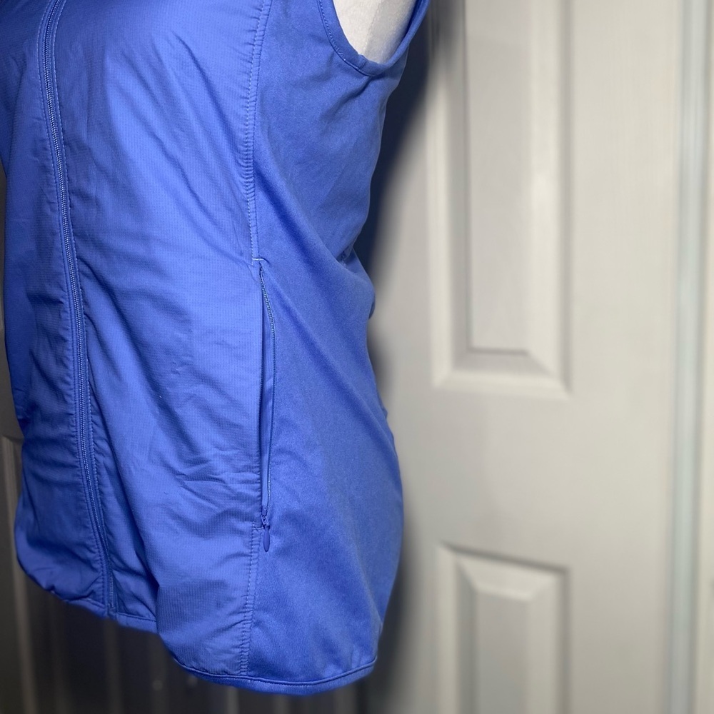 Adidas Blue Loose Quarter Zip Vest - Picture 7 of 9
